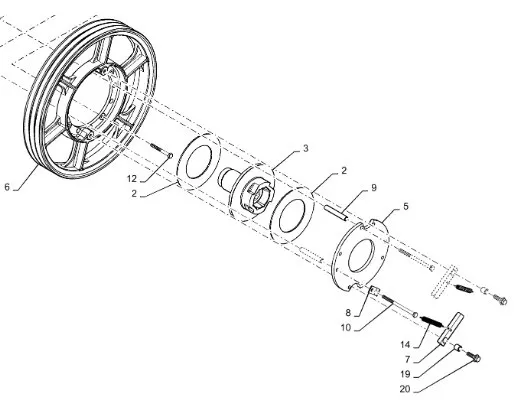 87726043 - фланец